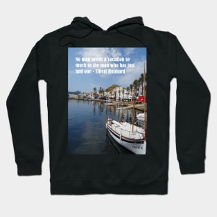 No man needs a vacation or holidays Hoodie